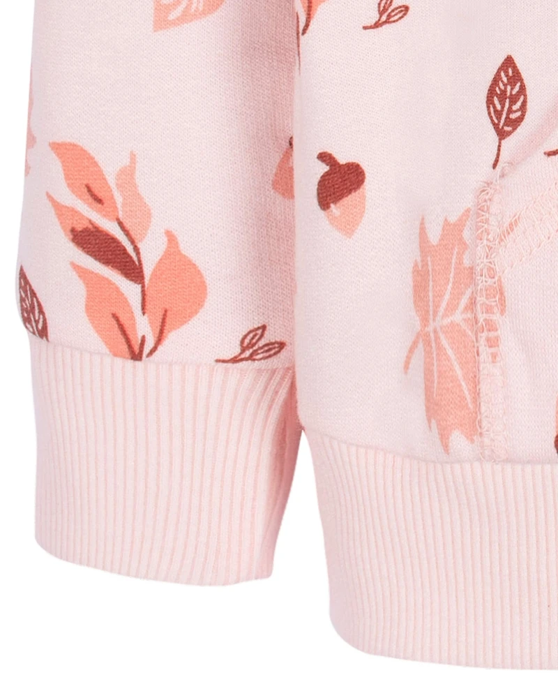 Gerber Baby Girls Sweatshirt & Active Pant Set