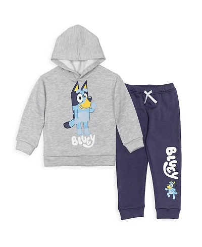 Bluey Toddler Boys Fleece Pullover Hoodie and Pants Outfit Set