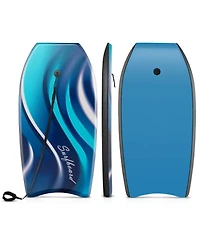 37" Lightweight Body Board with Eps Core Xpe Deck Hdpe Bottom Crescent Tail