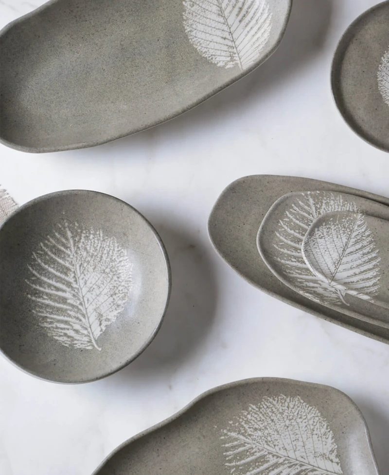 Porto Brasil Seiva Stoneware Salad Bowls, Set of 6