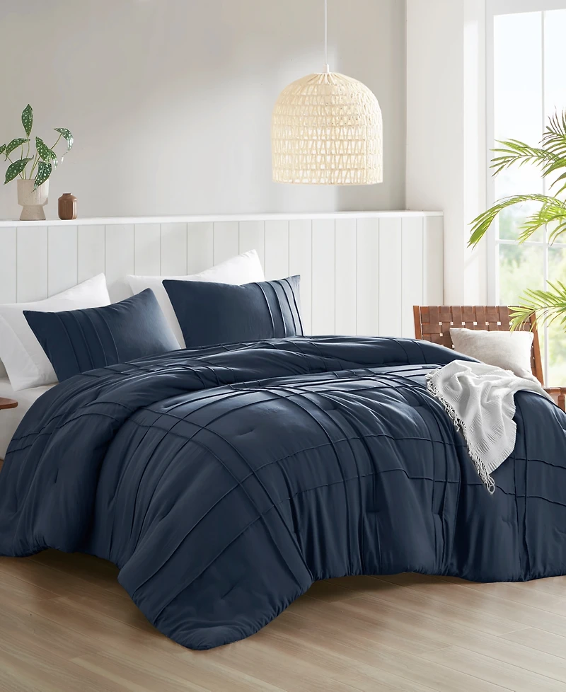 510 Design Porter Pleated 3-Pc. Comforter Set