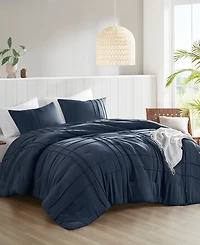 510 Design Porter Pleated 3-Pc. Comforter Set