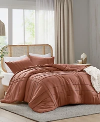 510 Design Porter Washed Pleated -Pc. Comforter Set