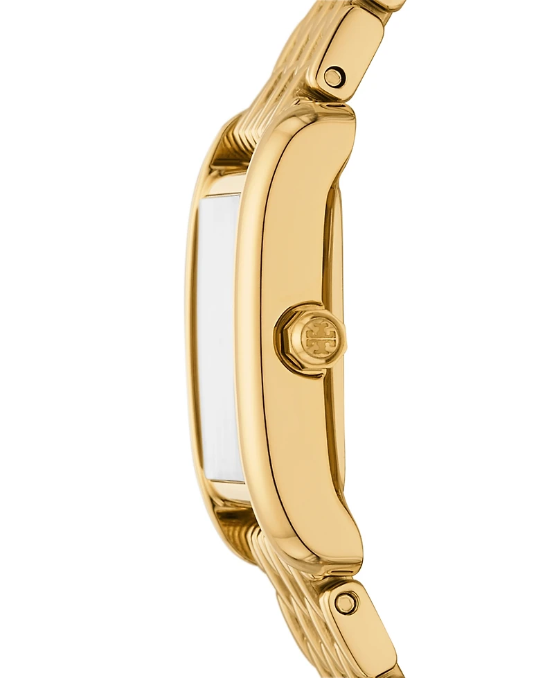 Tory Burch Women's The Eleanor Gold-Tone Stainless Steel Bracelet Watch 28mm