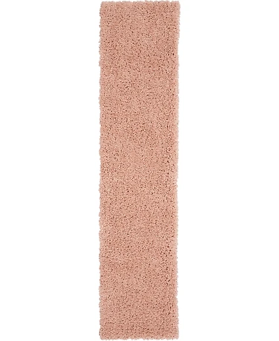 Nourison Home Malibu Shag MSG01 2'2"x9'10" Runner Area Rug