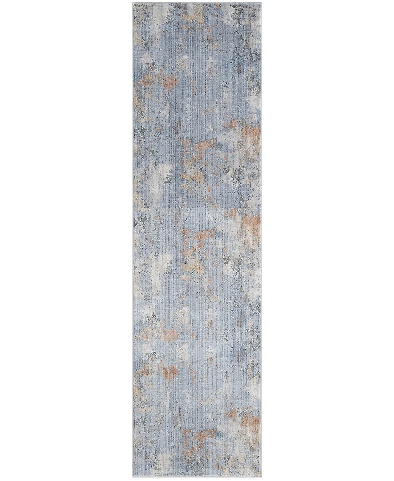 Nourison Home Abstract Hues ABH01 2'2"x8' Runner Area Rug