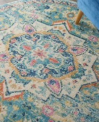 Nourison Home Passion PSN25 5'x5' Round Area Rug
