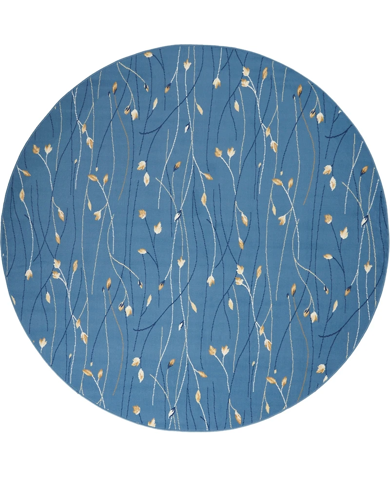 Nourison Home Grafix GRF15 8'x8' Round Area Rug