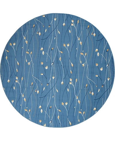 Nourison Home Grafix GRF15 8'x8' Round Area Rug