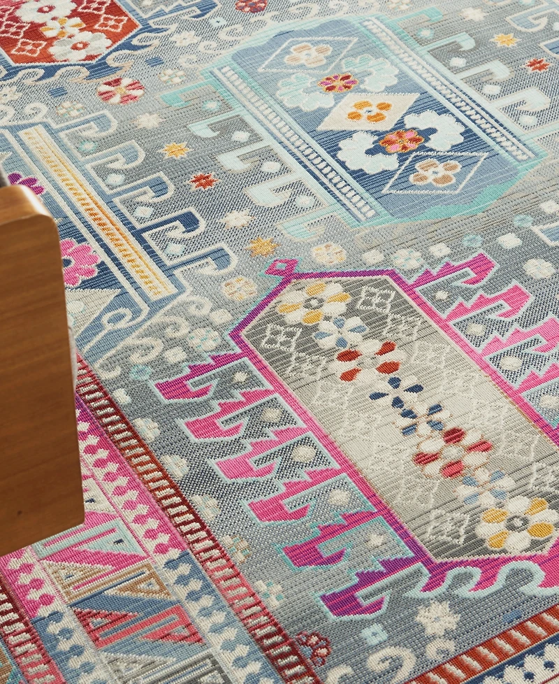 Nourison Home Vintage Kashan VKA06 7'10"x9'10" Area Rug