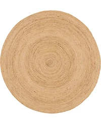 Nourison Home Natural Jute NJT03 8'x8' Round Area Rug