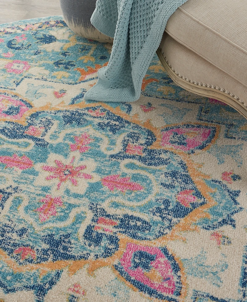 Nourison Home Passion PSN25 8'x8' Round Area Rug