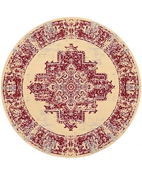 Nourison Home Grafix GRF14 8'x8' Round Area Rug