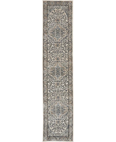 Nourison Home Quarry QUA05 2'2"x12' Runner Area Rug