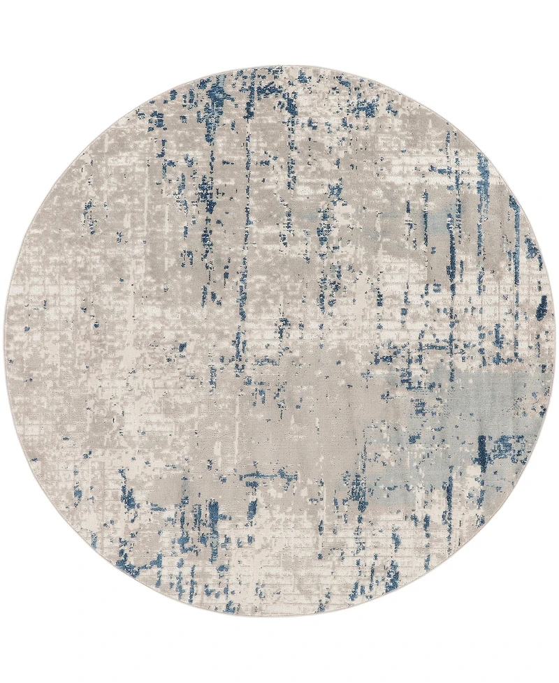 Nourison Home Quarry QUA01 4'x4' Round Area Rug