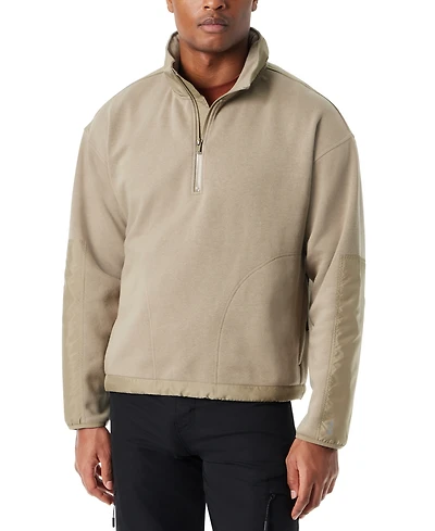 Bass Outdoor Men's Regular-Fit Convertible Hood 1/4-Zip Sweatshirt