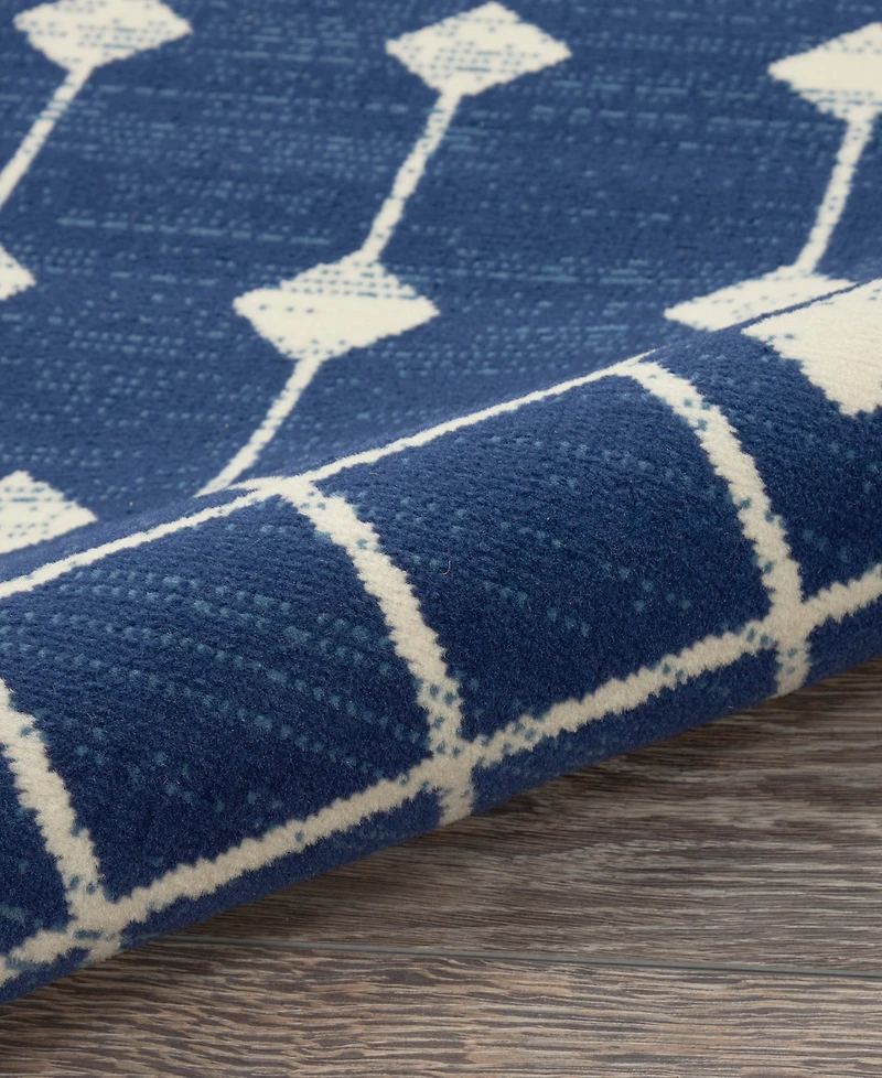 Nourison Home Grafix GRF37 5'3"x5'3" Round Area Rug