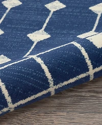 Nourison Home Grafix GRF37 5'3"x5'3" Round Area Rug