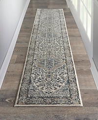 Nourison Home Quarry QUA05 2'2"x12' Runner Area Rug