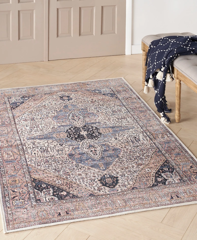 Nourison Home Grand Washables GRW05 5'3"x7'3" Area Rug