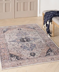 Nourison Home Grand Washables GRW05 5'3"x7'3" Area Rug