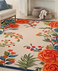 Nourison Home Aloha ALH32 3'6"x5'6" Area Rug