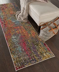 Nourison Home Celestial CES14 2'x6' Runner Area Rug
