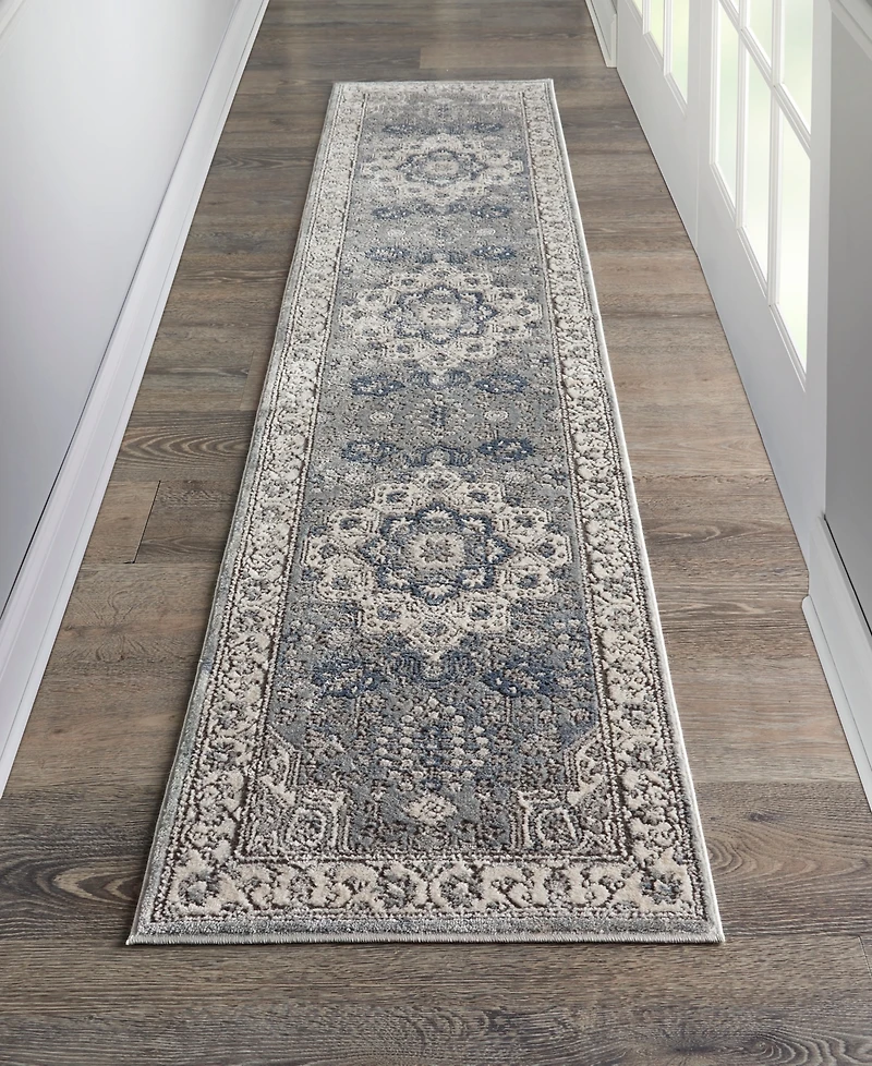 Nourison Home Quarry QUA07 2'2"x10' Runner Area Rug