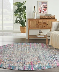 Nourison Home Passion PSN09 8'x8' Round Area Rug