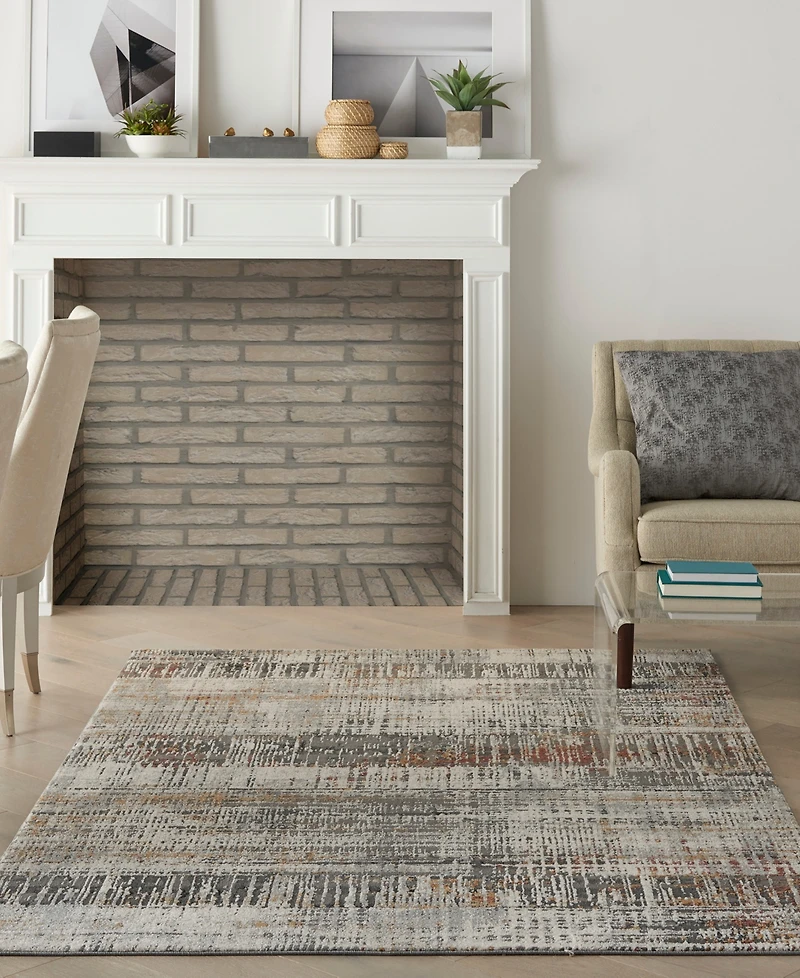Nourison Home Tangra TNR04 4'x6' Area Rug