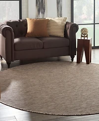 Nourison Home Positano POS01 8'x8' Round Area Rug