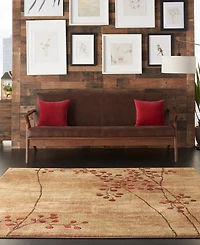 Nourison Home Somerset ST74 6'7"x6'7" Square Area Rug