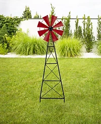 Glitzhome 44"H Wind Spinner Yard Stake