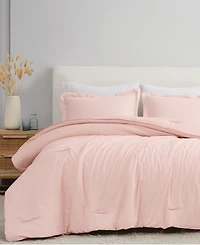 Brookyln Loom 100% Linen Cover 3-Pc. Comforter Set, King