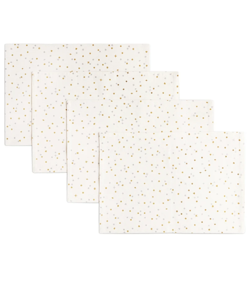 Kate Spade New York Celebration Confetti Dot Placemat 13" x 19", Set of 4