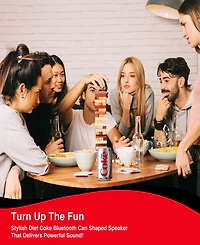 Diet Coke Can Shaped Bluetooth Speaker with Acrylic Case