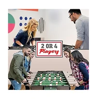 SereneLife 48" Competition Foldable Foosball Table for Home and Game Room