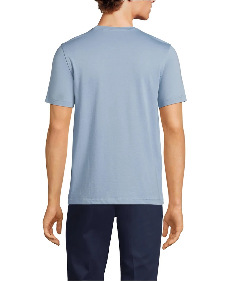 Lands' End Men's Tall Short Sleeve Cotton Supima Tee
