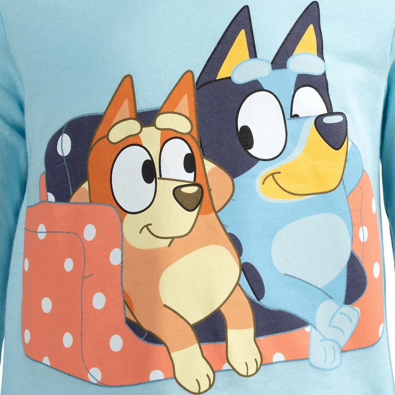 Bluey Toddler Girls 2 Pack T-Shirts