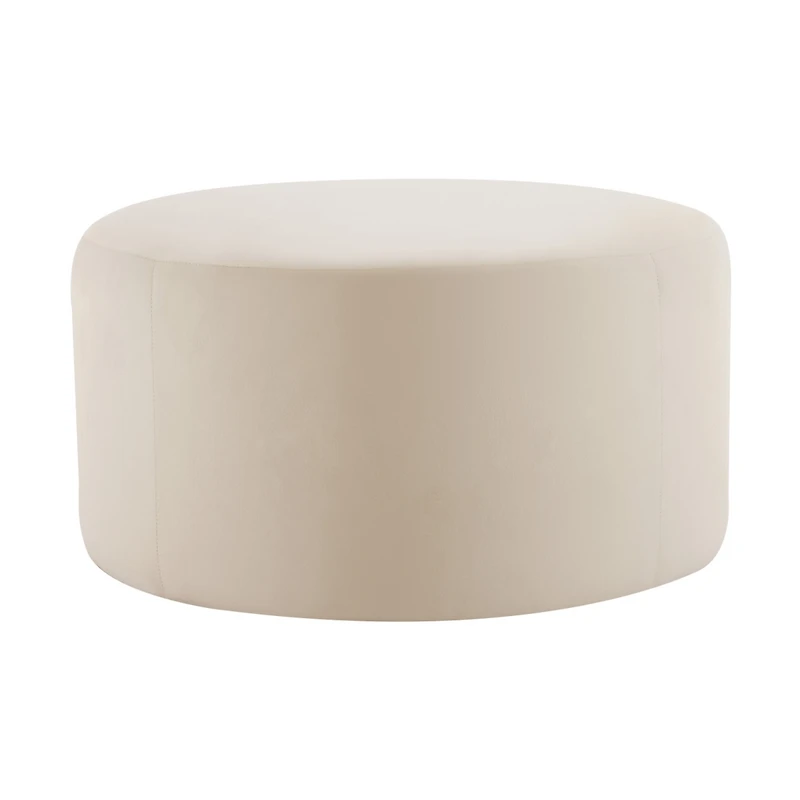 Streamdale Plush Velvet Ottoman Comfort & Elegance