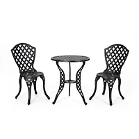 Streamdale Bono Metal Bistro Set