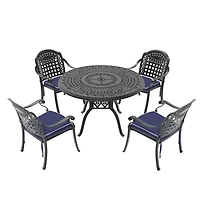 Streamdale 5-Piece Patio Furniture Set with Cushions