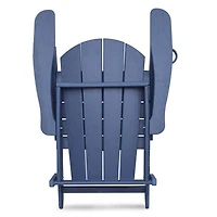 Streamdale Folding Adirondack Chair for Outdoor Relaxation