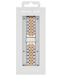 Michael Kors Tri-Tone Stainless Steel Strap for Apple Watch, 38-45mm