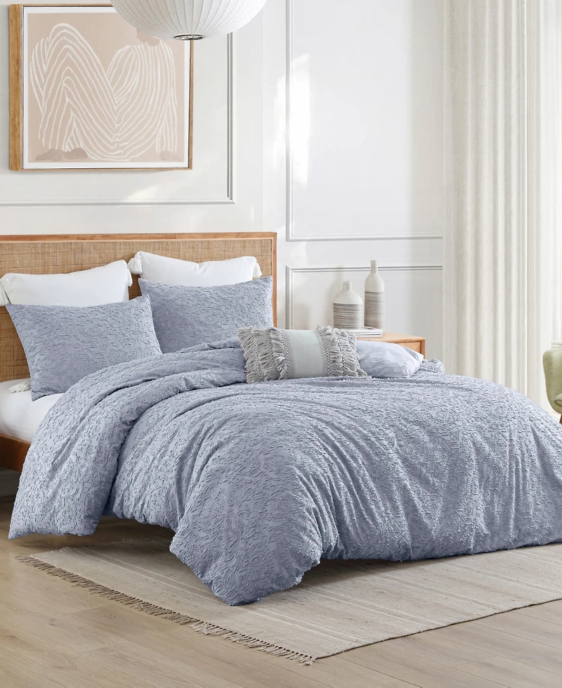 Peri Home Floral Cutwork 3-Pc. Comforter Set, King