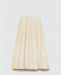 Mango Women's Flared Midi-Skirt