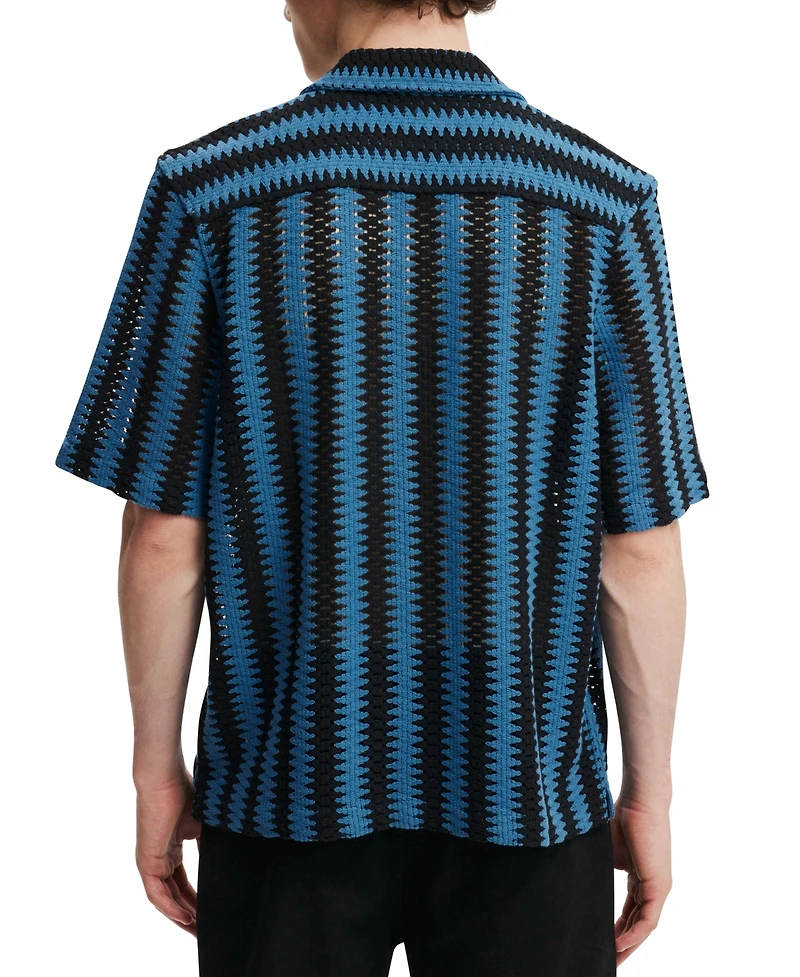 Cotton On Men's Freemont Short Sleeve Shirt