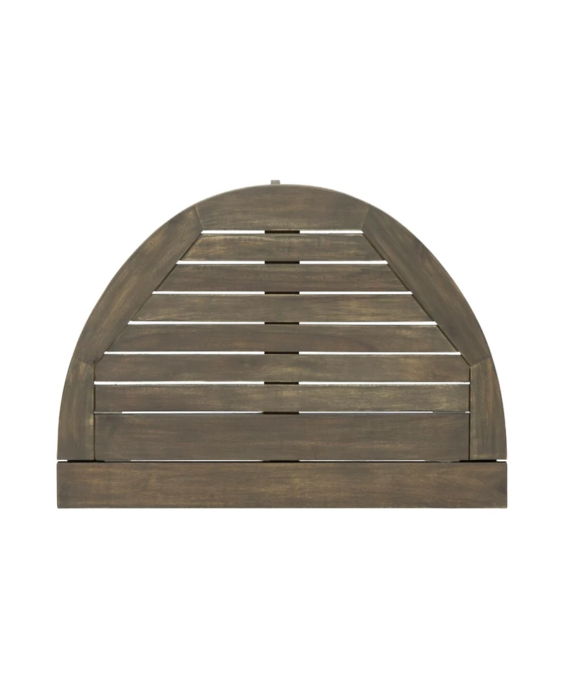 Westmont Half-Round Bistro Table, Grey