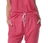 Tommy Hilfiger Women's Printed Short-Sleeve Tee & Jogger Set