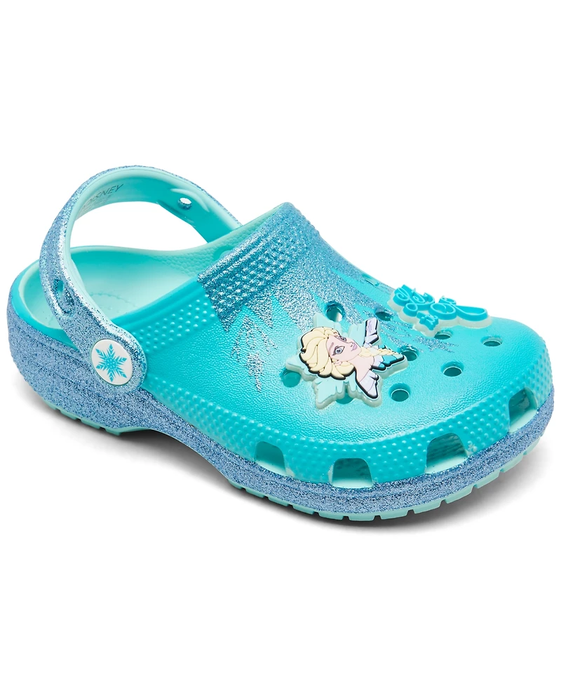 Crocs x Frozen Toddler Girls Elsa Classic Clogs from Finish Line